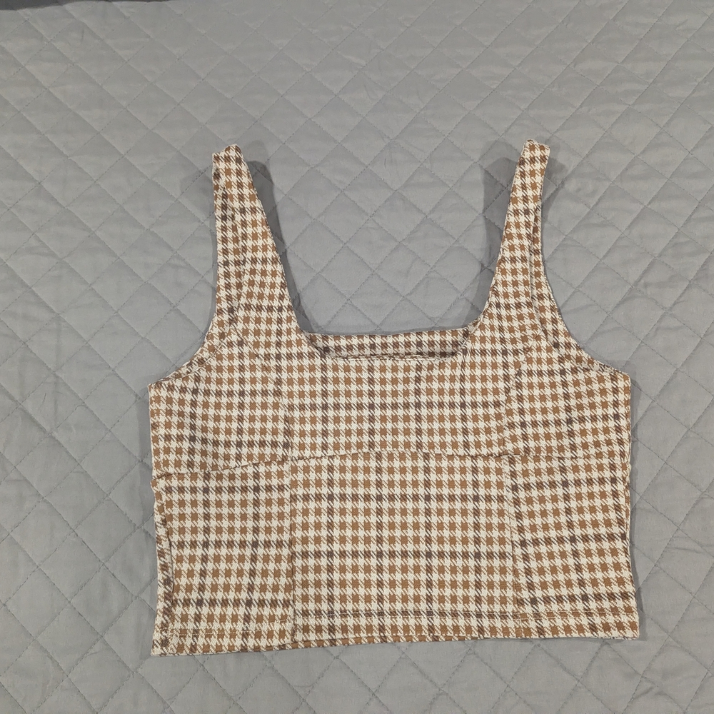 ALTAR'D STATE Houndstooth Tank Top Size Medium - Picture 7 of 9